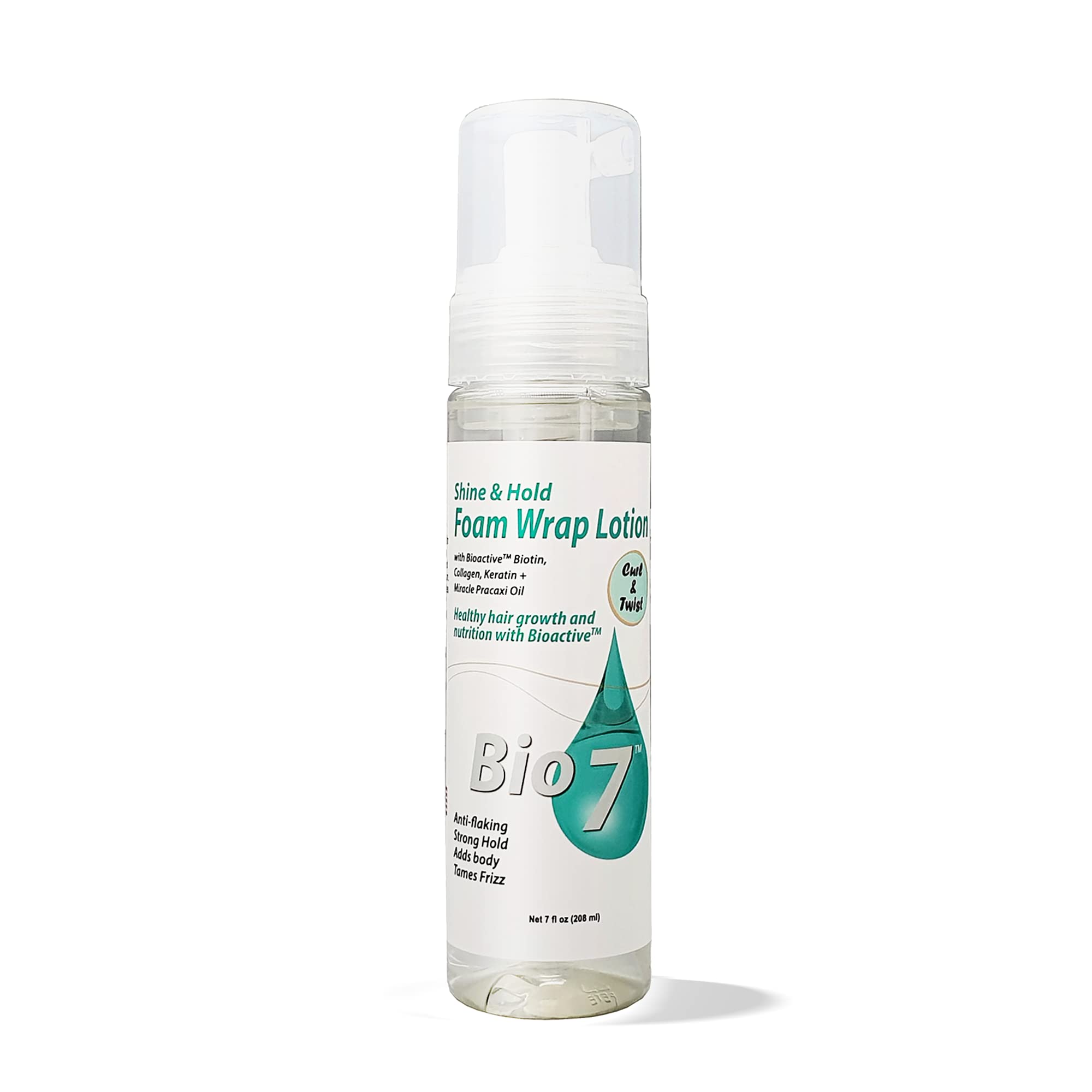 Amazon.com: BIO7 SHINE & HOLD FOAM WRAP LOTION – 7 Fl Oz – Provide
